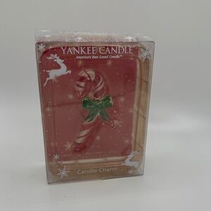 Yankee Candle Red and Green Candy Cane Charm